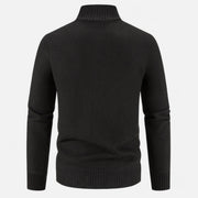 Men's Fleece Patchwork Jacket with Stand Collar