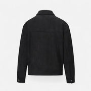 Men's Relaxed-Fit Suede Jacket