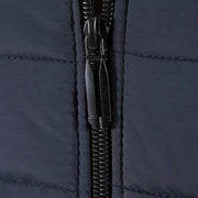 Men's Fleece Patchwork Jacket with Stand Collar