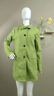 Clarisse | Refined Buttoned Coat with Timeless Style | Women