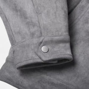 Men's Relaxed-Fit Suede Jacket