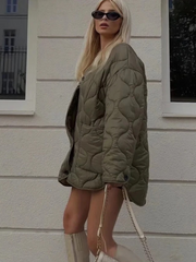 Olivia | Women's Jacket – Oversized Quilted Warmth