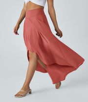 Natalia | Split Comfortable Skirt