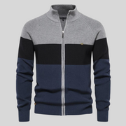 Harrison Patchwork Color Sweater