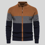 Harrison Patchwork Color Sweater