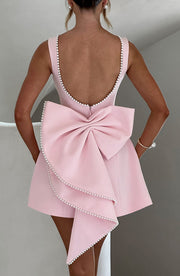 Amber | Women Wedding Guest Structured Mini Dress