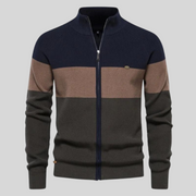 Harrison Patchwork Color Sweater