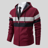 Santiago Striped Hooded Sweater