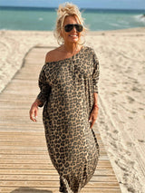 Lion | Print Oversized Dress
