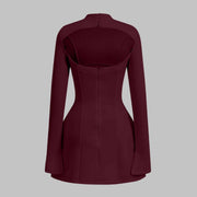 MELODY Backless Mini Dress