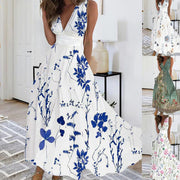 Ivy | Women’s Sleeveless V-Neck Maxi Dress