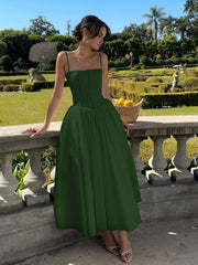 Caroline | Women Wedding Guest Corset Midi Dress