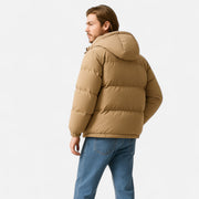 Unisex Cotton Hooded Puffer Jacket