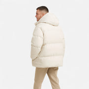 Men’s Padded Jacket with Detachable Hood