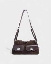 LIYANA Double Pocket Shoulder Bag