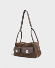 LIYANA Double Pocket Shoulder Bag