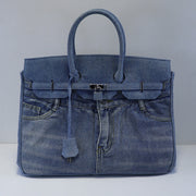BIRKE Denim Style Hand Bag
