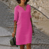 Mia™ | Elegant Dress with Tummy Coverage