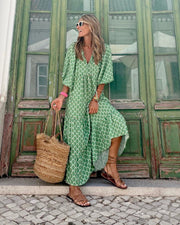 Flora | Boho Maxi Dress