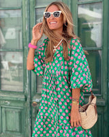Flora | Boho Maxi Dress