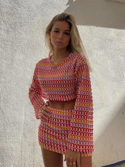 Emmy | Flared Two-Piece Set