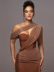 Jenna | Women One-Shoulder Evening Dress