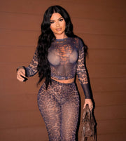 PANTHA Leopard Print Co-ord