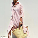 Armelle | Elegant Striped Summer Dress