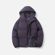 Unisex Cotton Hooded Puffer Jacket