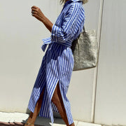 Armelle | Elegant Striped Summer Dress