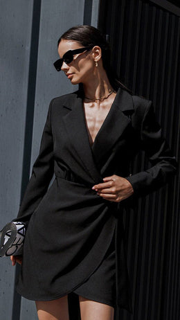 Holly | Spring Long Sleeve Women Mini Dress