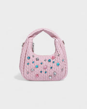 ADELE Quilted Diamond Handbag