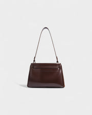 NINYA Faux Suede & Leather Handbag