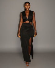 JOVANA Cutout Maxi Dress