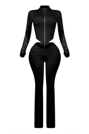 JAMIE Zip-pp Top & Pants Set