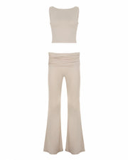 FREYA Top & Flared Pants Yoga Set