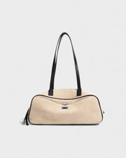 SOREN Rectangular Turn-Lock Shoulder Bag