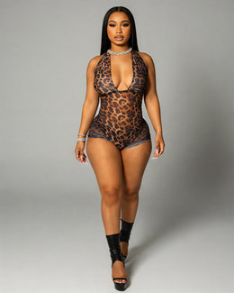 CITA Leopard Romper