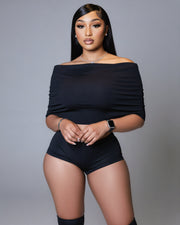 ROSE Off-Shoulder 3-Piece Set