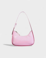 CIANNA Croc-Embossed Faux Leather Bag