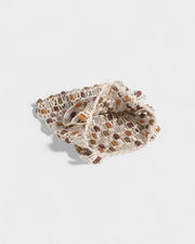 LORENZA Beaded Net Shoulder Bag