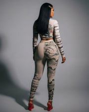 KORI Mesh Printed Set