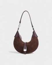 MARLEN Crescent Buckle Shoulder Bag
