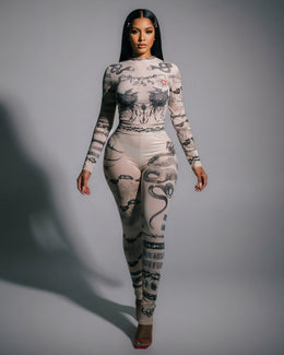 KORI Mesh Printed Set