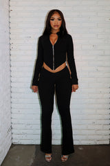JAMIE Zip-pp Top & Pants Set