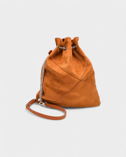 LAYANA Faux Suede Bucket Bag