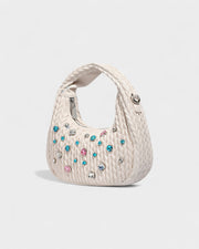 ADELE Quilted Diamond Handbag