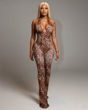 DESIRA Leopard Jumpsuit