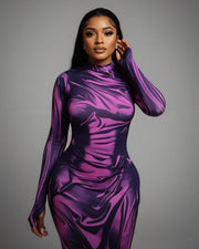 KASSIDY Illusion Maxi Dress