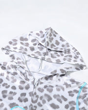 NOA Leopard Zip Up Top & Pants Set